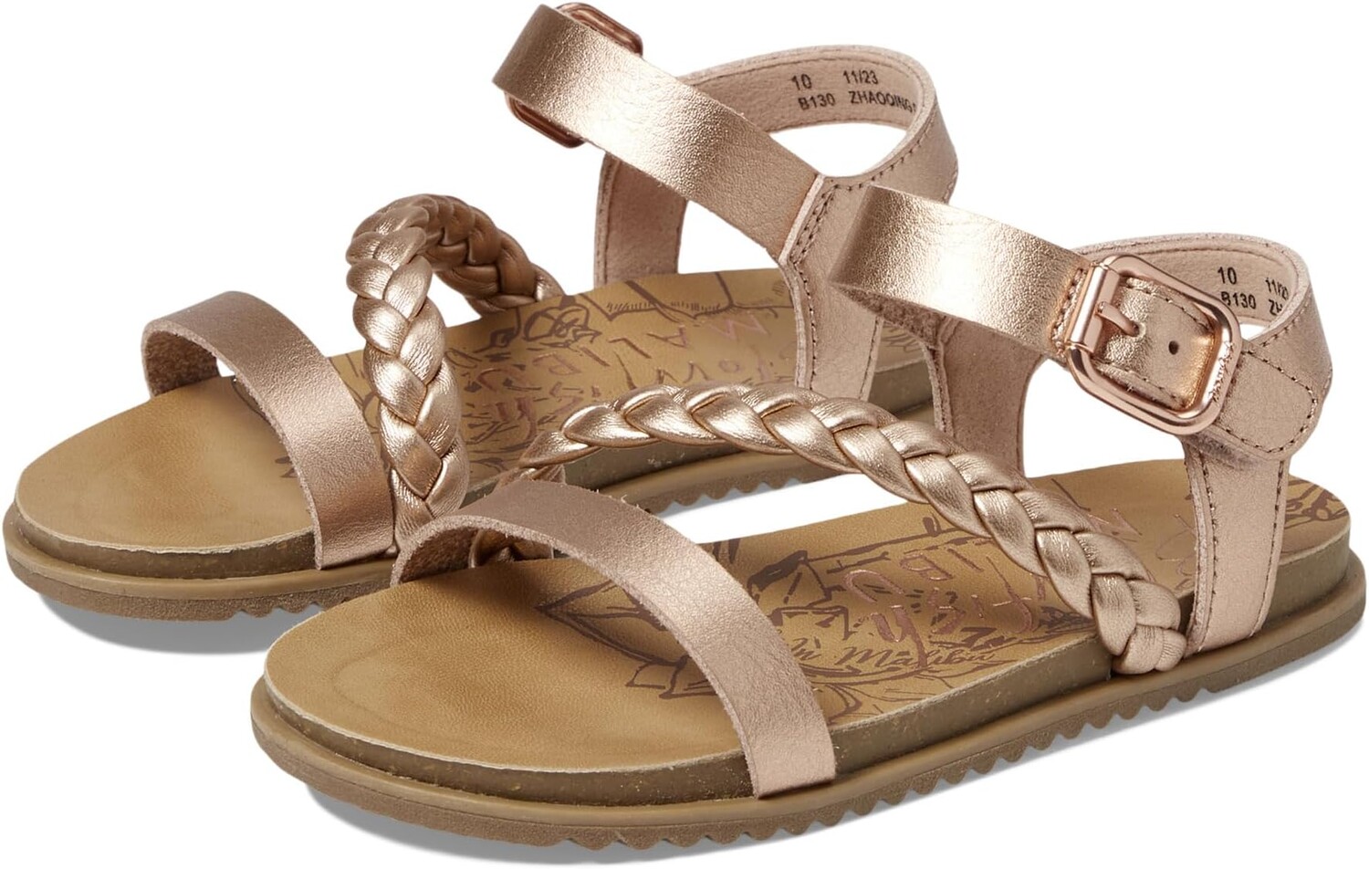 

Сандалии Blowfish Malibu Mylo - T, цвет Rosegold