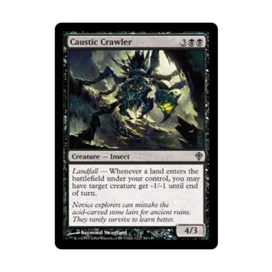 

CCG Едкий ползунок (U) (фольга), MTG - Worldwake