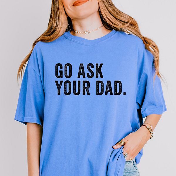 

Футболка Go ask your dad Simply Sage Market, Flo Blue, Зеленый, Футболка Go ask your dad Simply Sage Market, Flo Blue