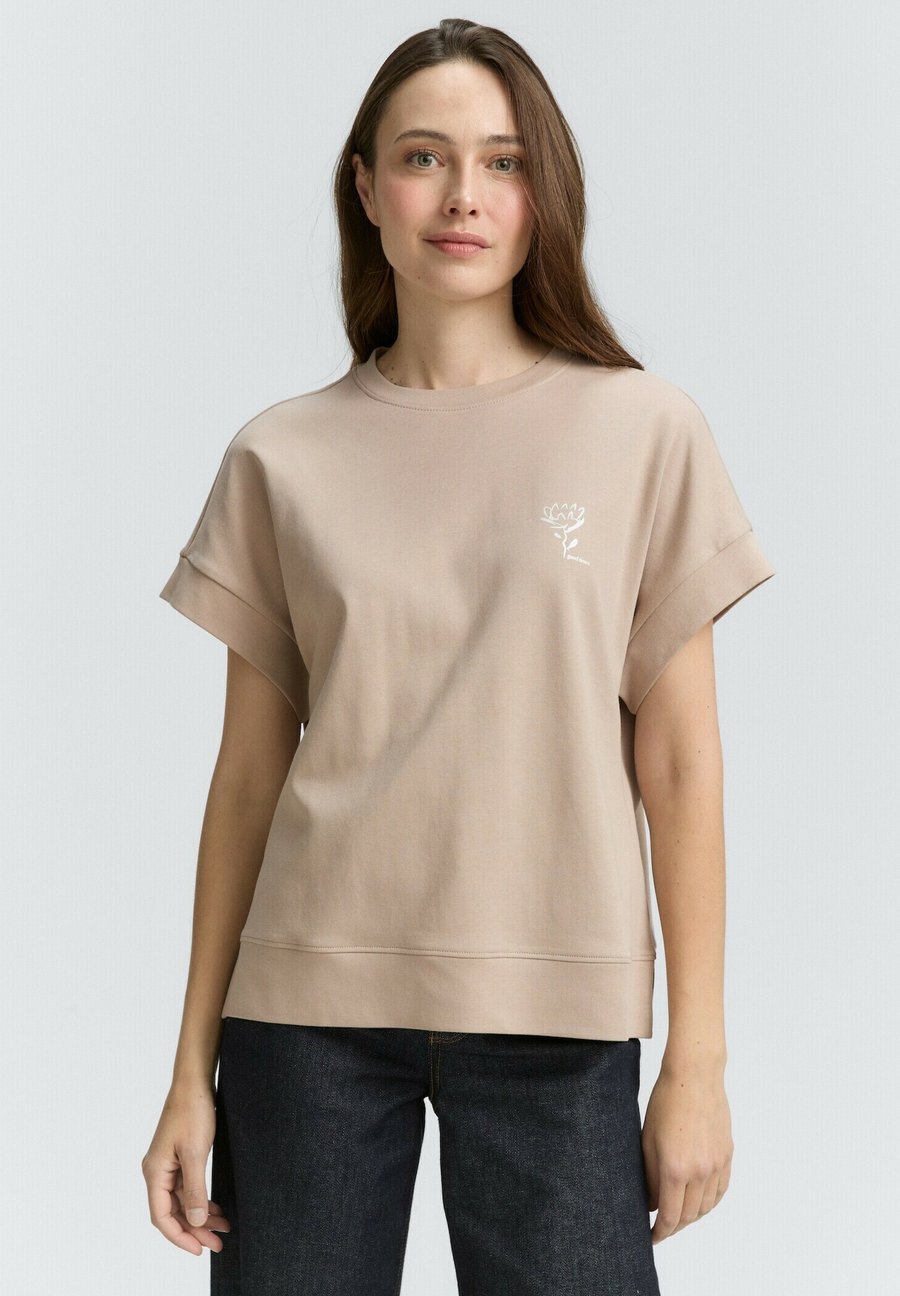 

Футболка TOM TAILOR Print T-shirt, Soft Taupe Grey/Taupe, Серый, Футболка TOM TAILOR Print T-shirt, Soft Taupe Grey/Taupe