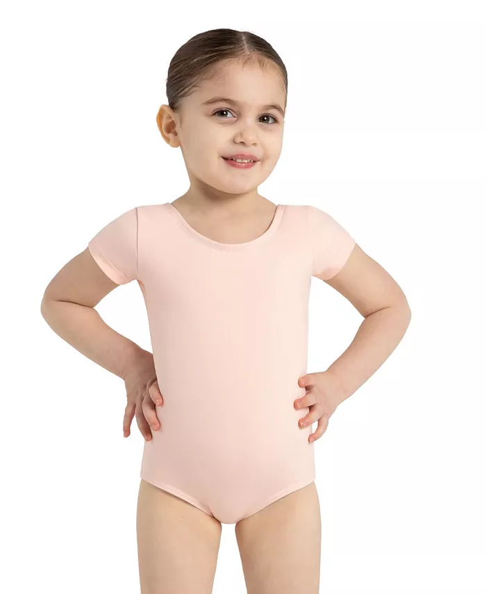 

Купальник с коротким рукавом для девочек Capezio, розовый