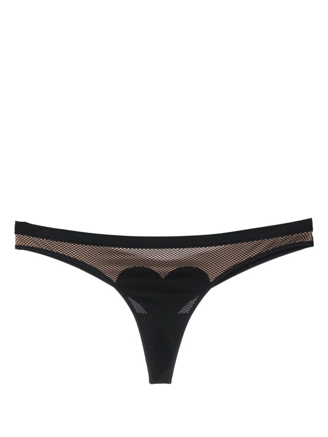 

Marlies Dekkers трусы-стринги Heartbreaker с сетчатыми вставками, черный