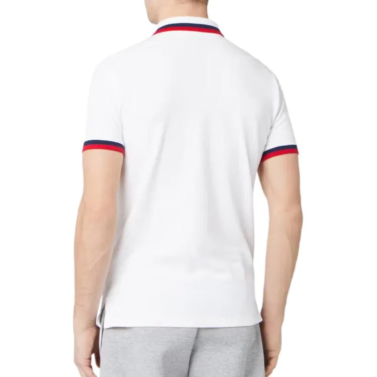 Поло мужское белое Polo Ralph Lauren — фото 3