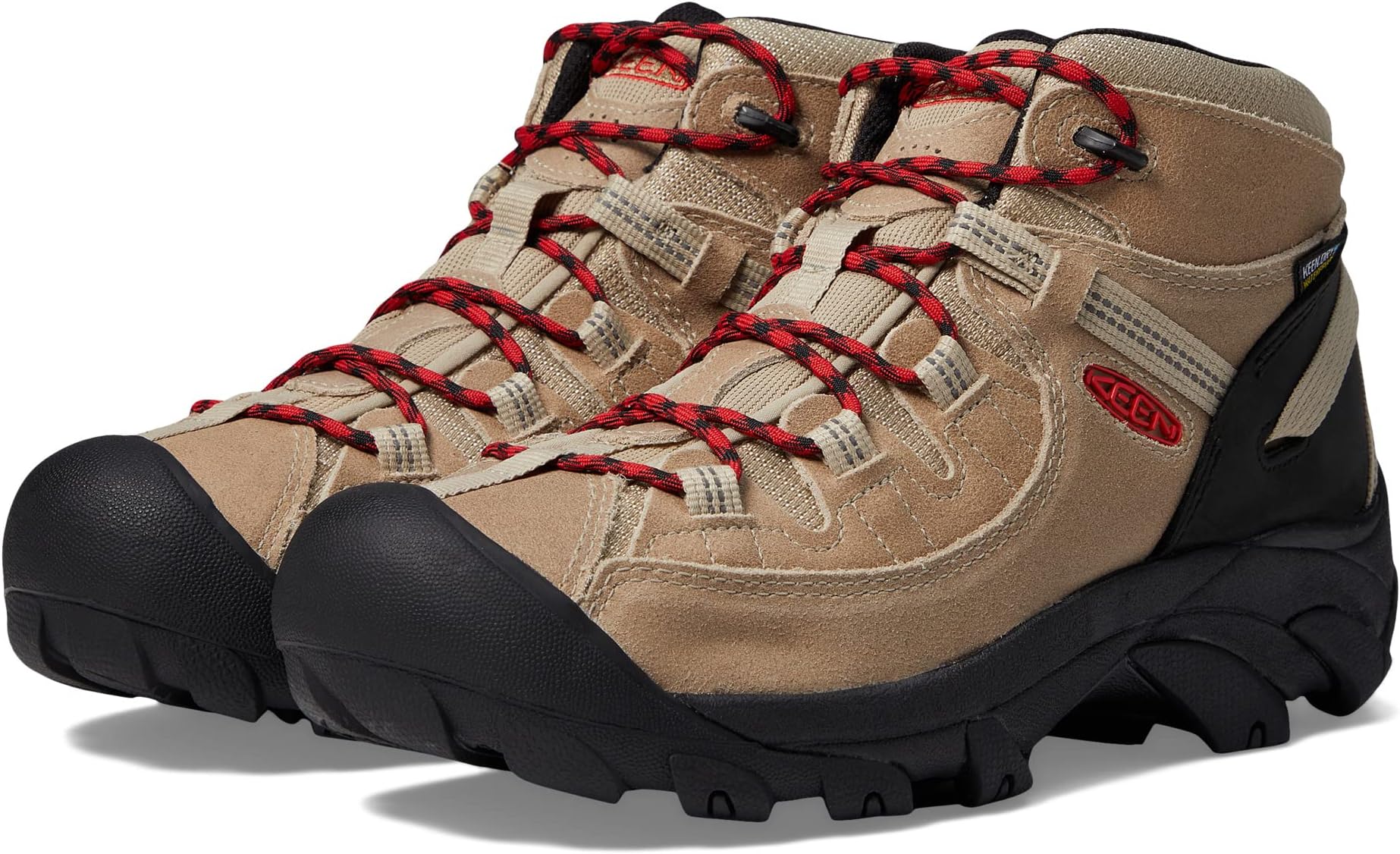 

Походная обувь водонепроницаемая Targhee II Mid Waterproof KEEN, цвет Canteen/Dark Olive