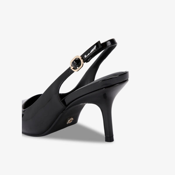 Туфли Spirit sling с острым носком и лакированным каблуком Carvela, черный — фото 3