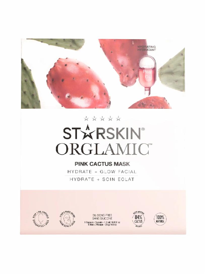 

Orglamic Маска для лица Розовый Кактус Starskin