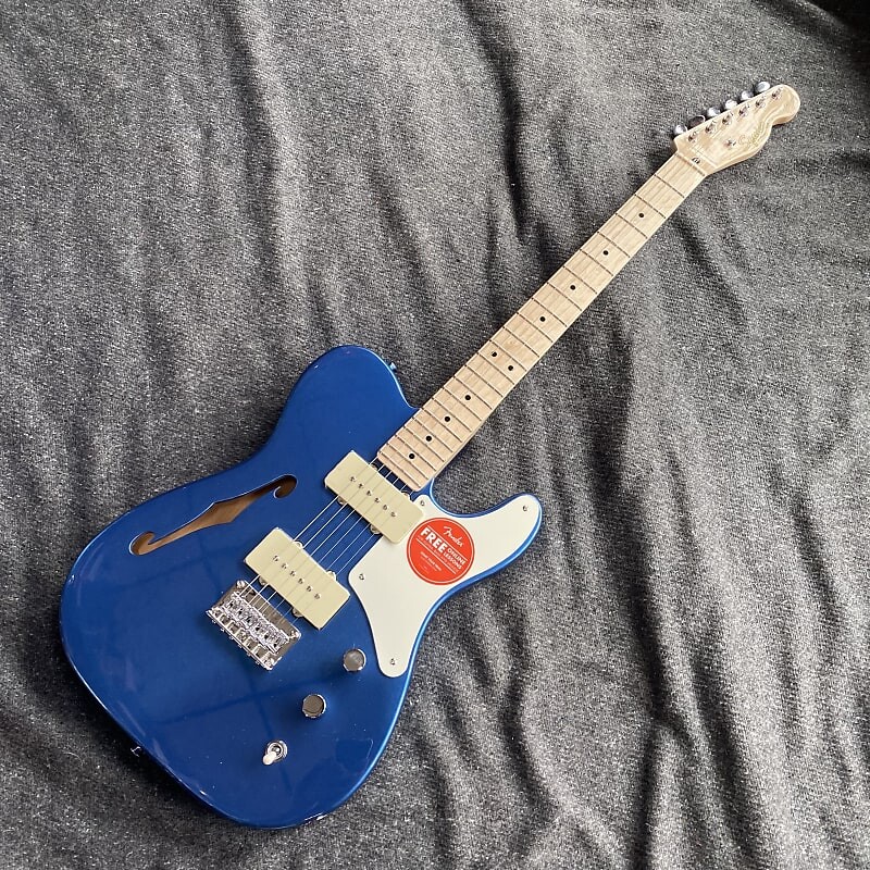 

Электрогитара Squier Paranormal Cabronita Telecaster Thinline 2021 Lake Placid Blue CYKI21014420