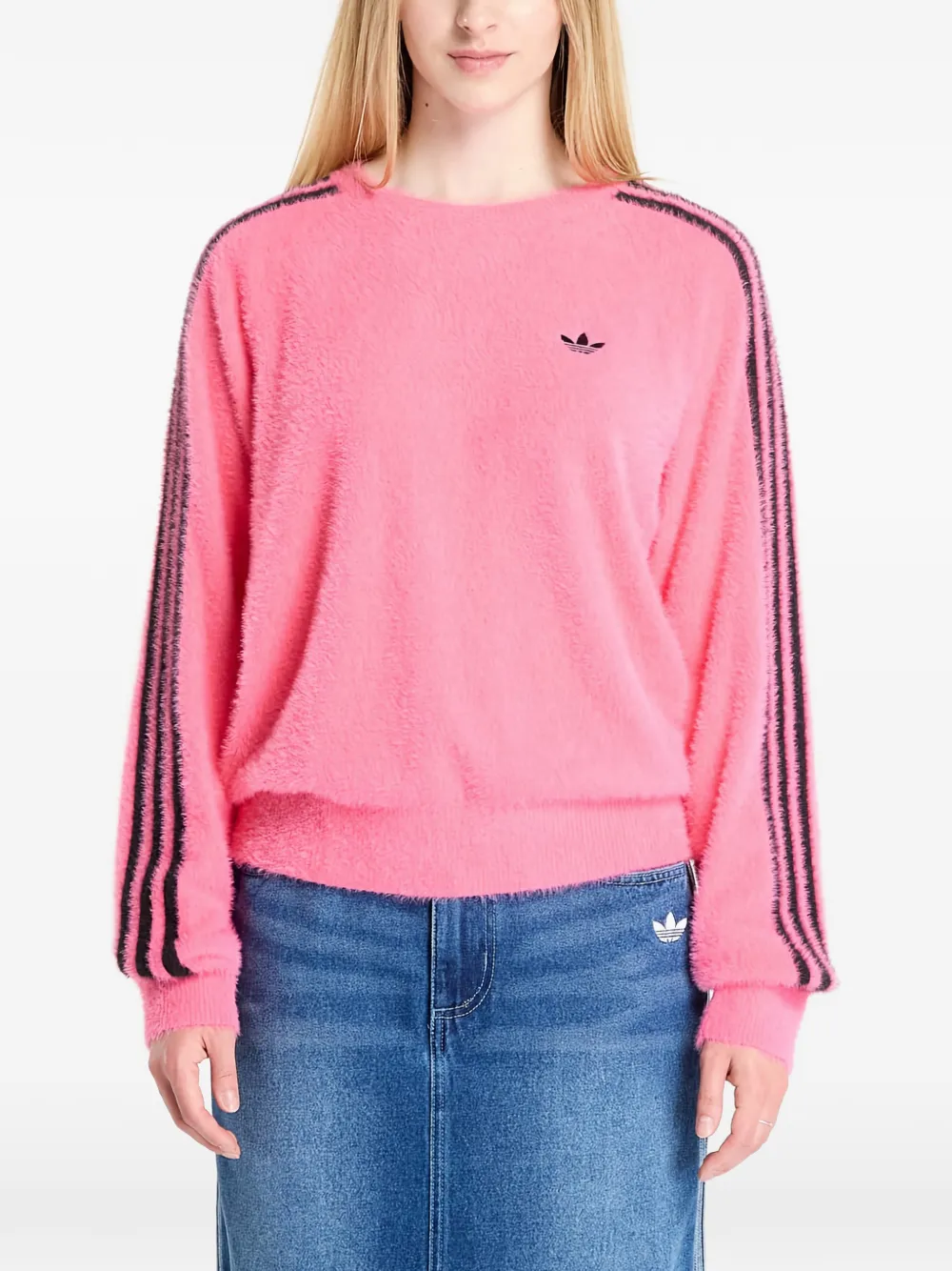 Свитер Adicolor Holiday Adidas, розовый