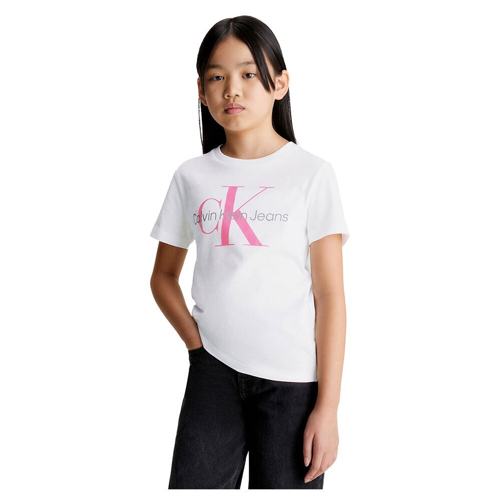 

Футболка с коротким рукавом Calvin Klein Jeans Monogram, белый