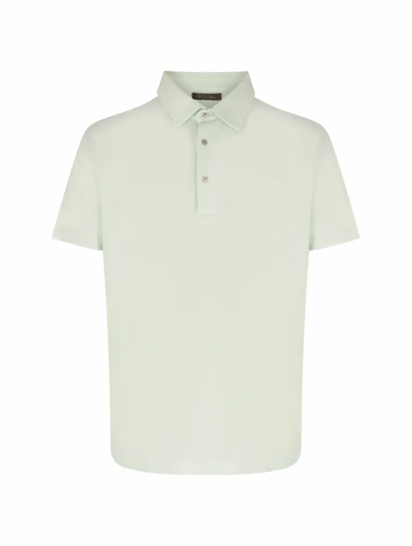 

Хлопковое поло Loro Piana, зелёный