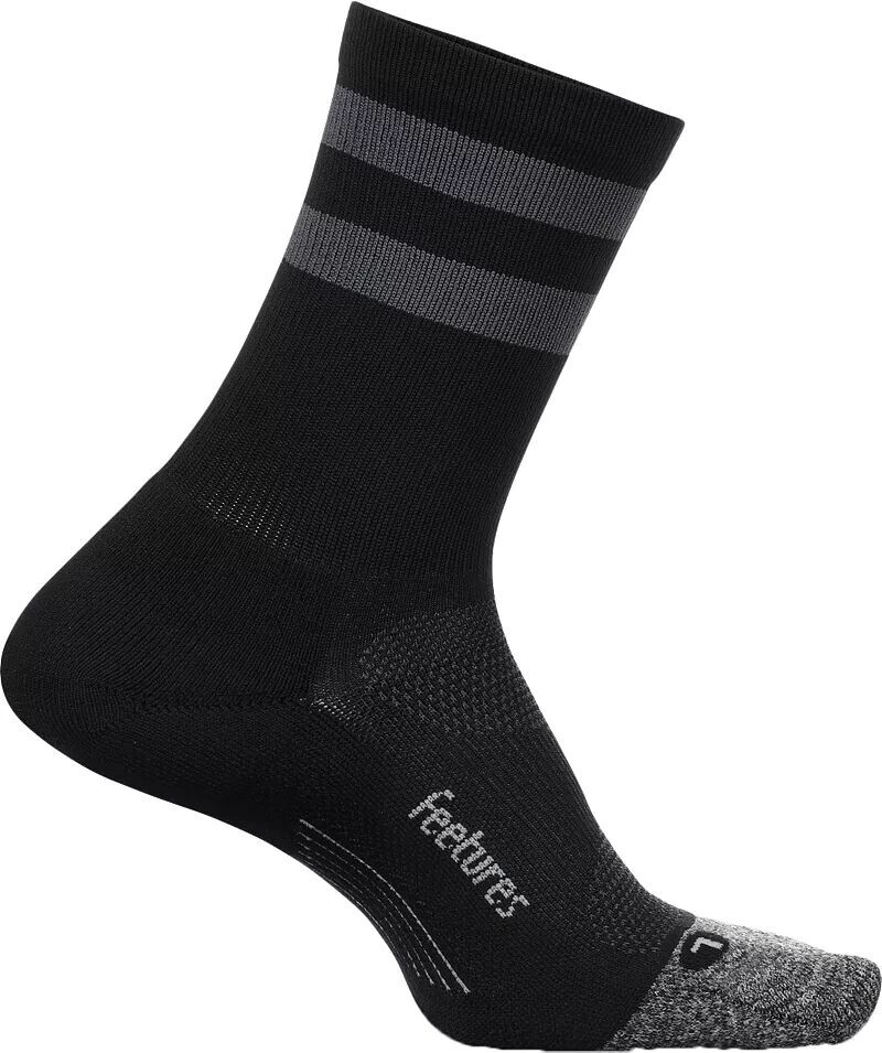 

Feetures! Носки Elite Light Cushion Mini Crew Socks, черный