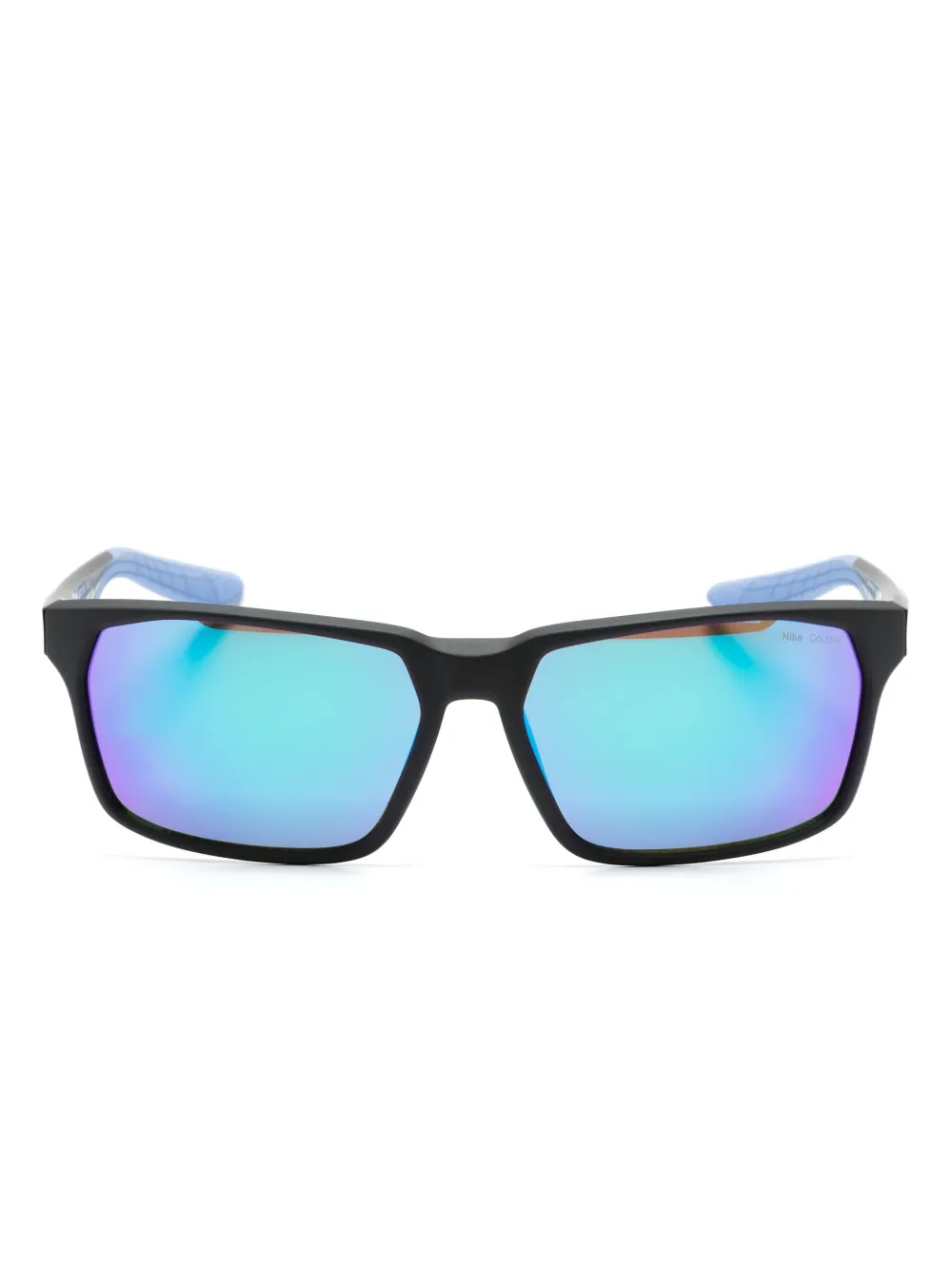 

Солнцезащитные очки Maverick RGE в прямоугольной оправе Nike, черный