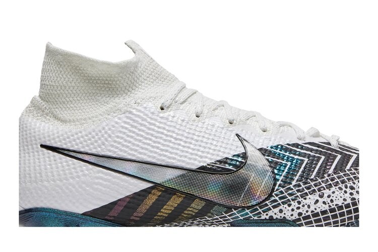 Кроссовки Nike Mercurial Superfly 7 Elite MDS FG, белый — фото 2