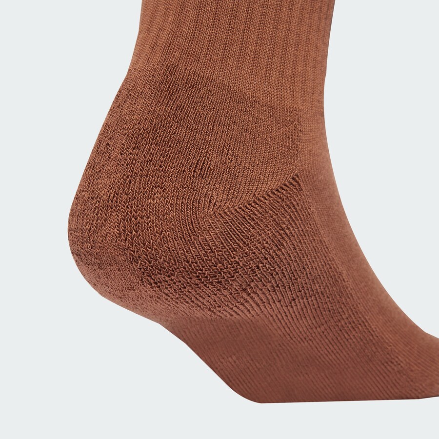 Носки ADIDAS ORIGINALS Trefoil Cushion, цвет Beige/Ecru/Sand/Chestnut brown/Light brown/White — фото 4