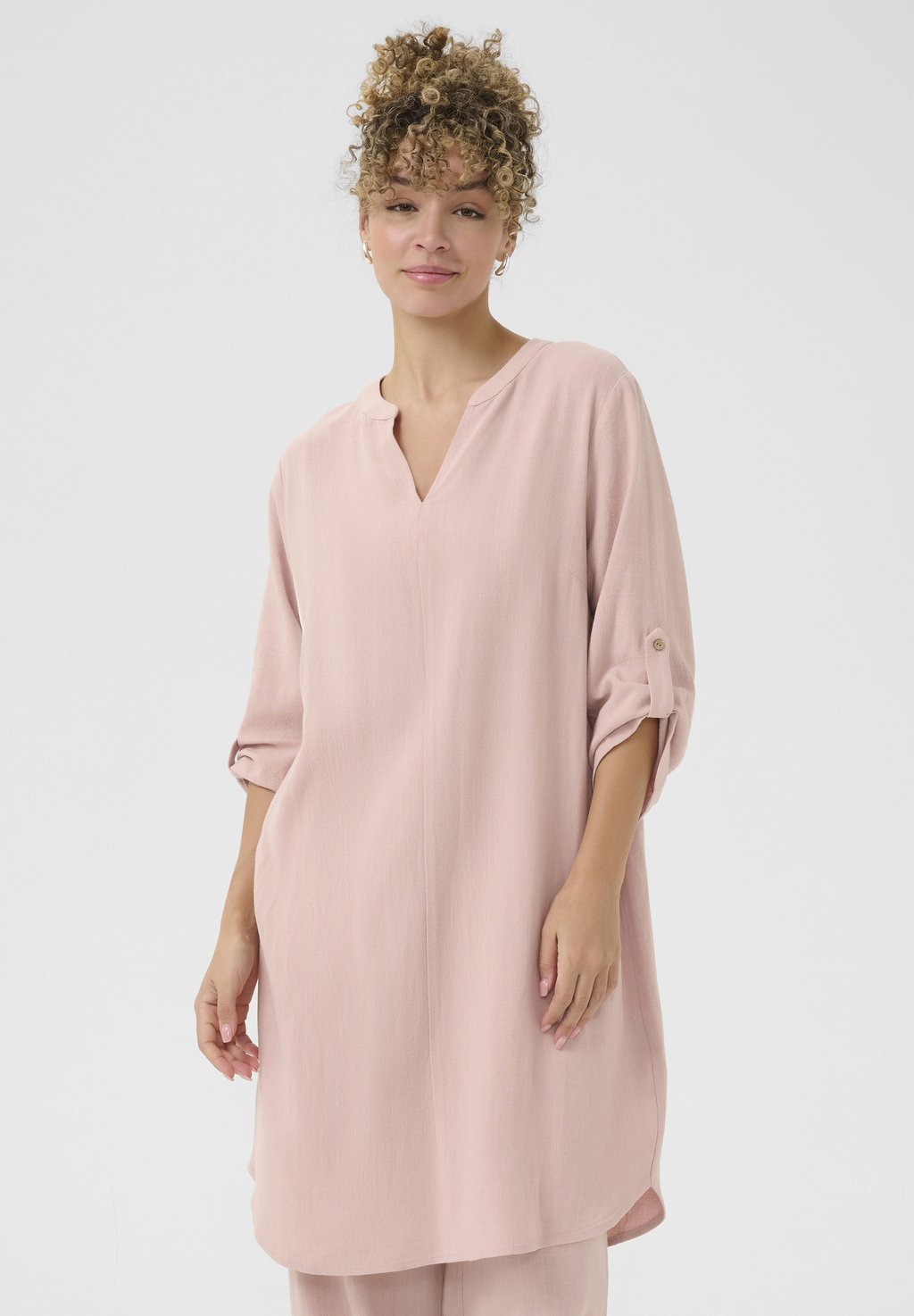 

Блуза LCMinna Fold-up Tunic Love Copenhagen, светло-розовый