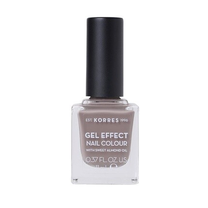 

Korres Лак для ногтей Sweet Almond Nail Colour 95 Stone Grey, веганский лак для ногтей с гелевым эффектом, 11 мл