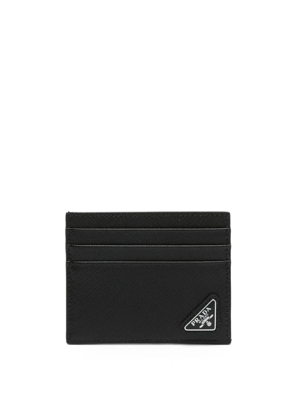 

Футляр для карт с логотипом Prada, черный