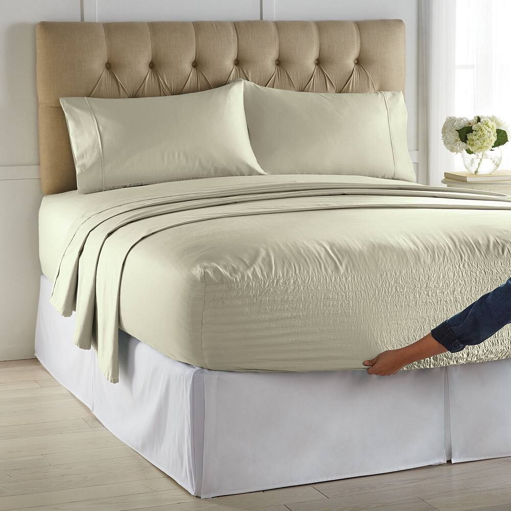 

BrylaneHome Bed Tite Комплект простыней из микрофибры, цвет Sage