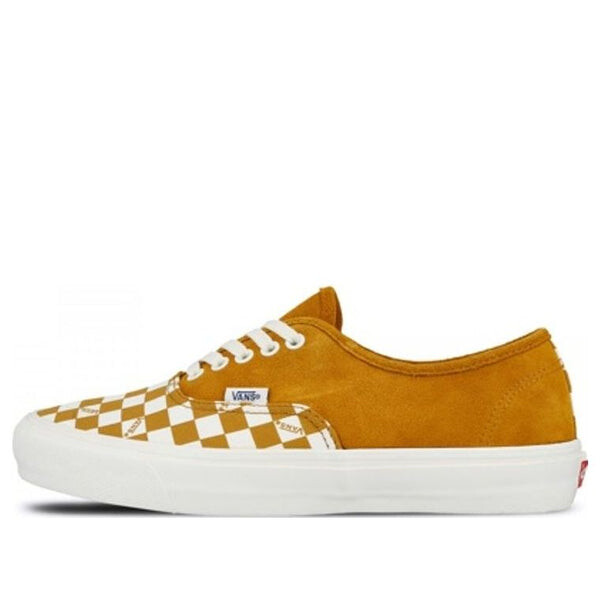 

Кроссовки og authentic lx 'buckthorn brown checkerboard toe' Vans, коричневый