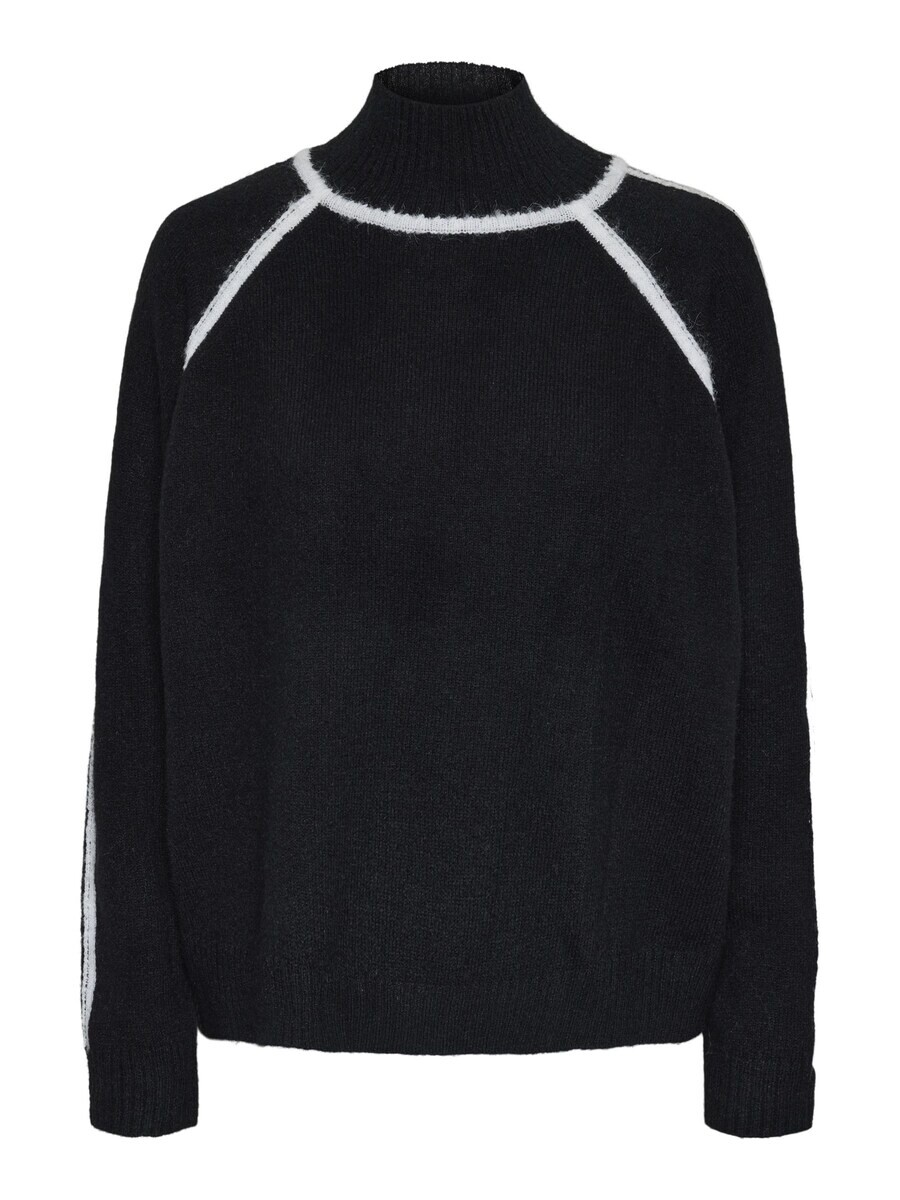 

Тонкий вязаный свитер PIECES Sweater LOLA, черный