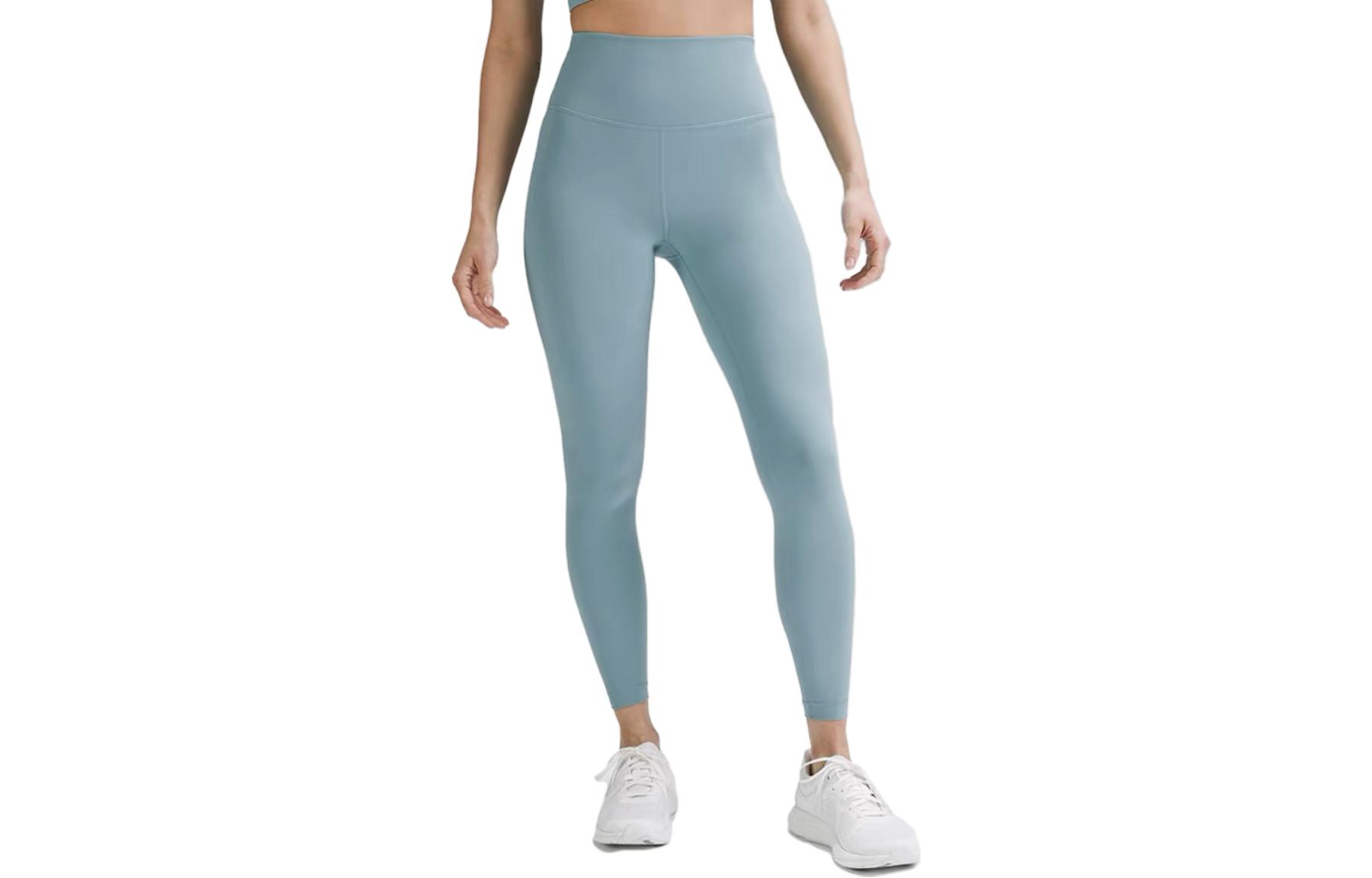 

Женские спортивные брюки Wunder Train Lululemon, tide cyan/tdlt