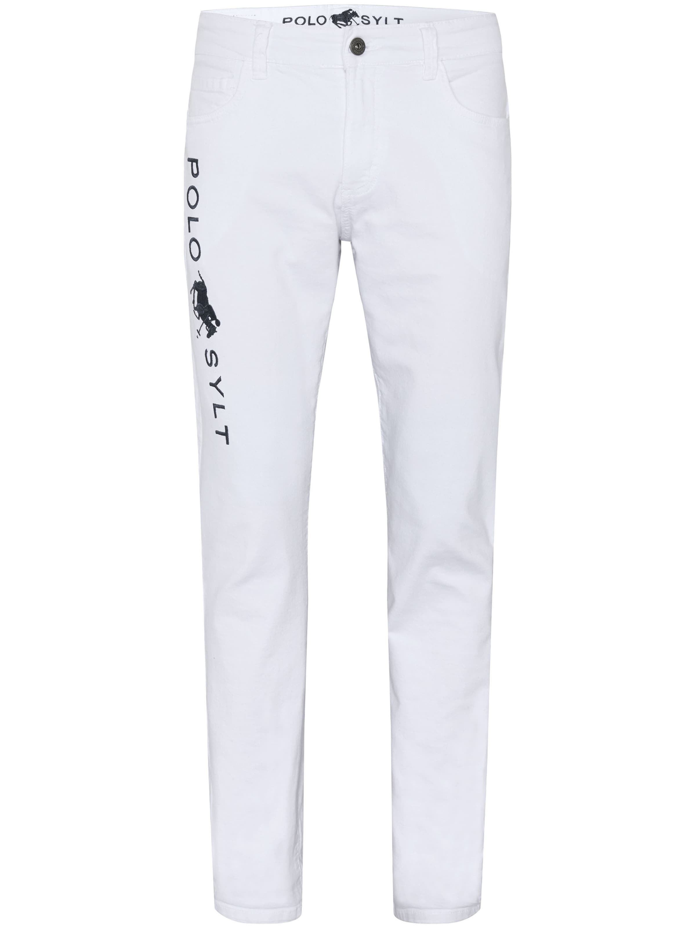 

Polo Sylt Джинсы Slim fit в белом цвете