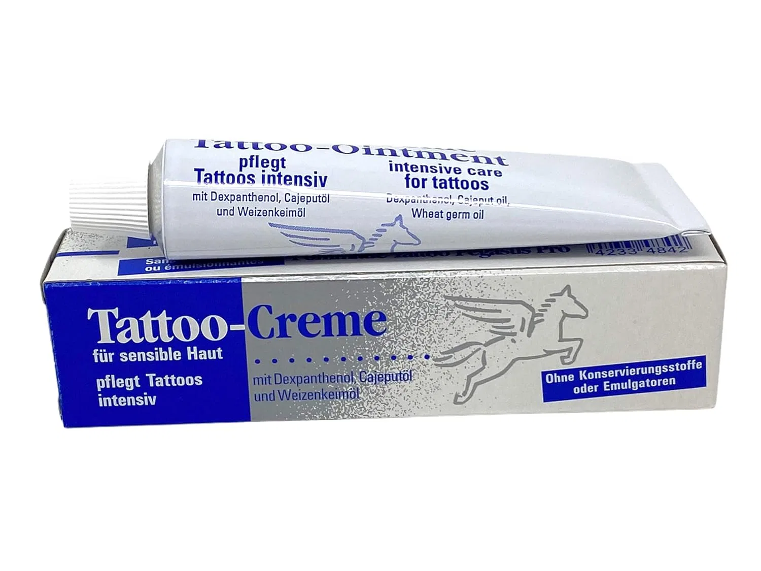 Крем для тату Pegasus Pro Care Cream с маслом каяпута Tattoo [Inkgrafix] Piercing — фото 2