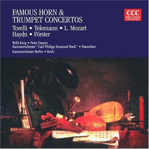 

CD диск Torelli / Haydn / Mozart, L / Damm: Famous Horn & Trumpet Concertos