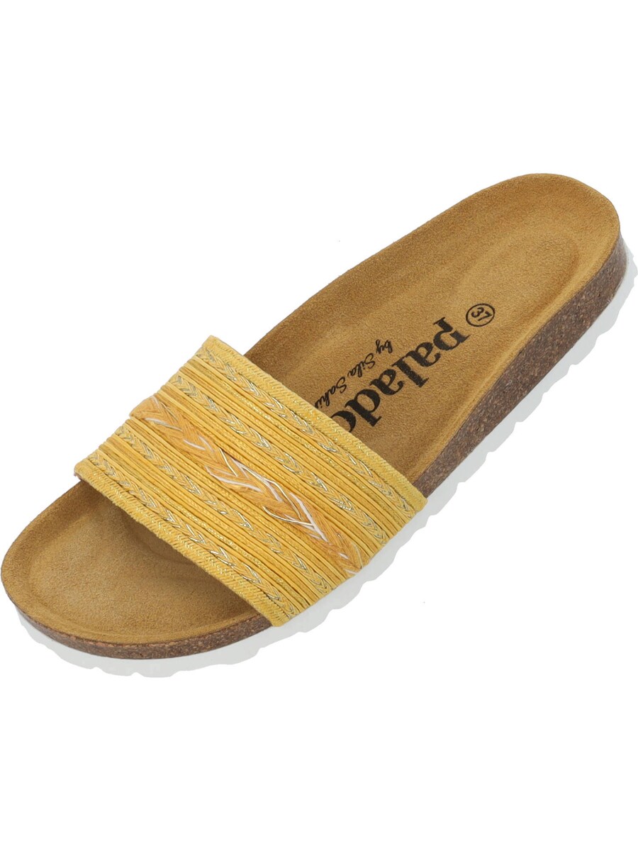 Мюли Palado by Sila Sahin Solista, цвет Yellow/Curry