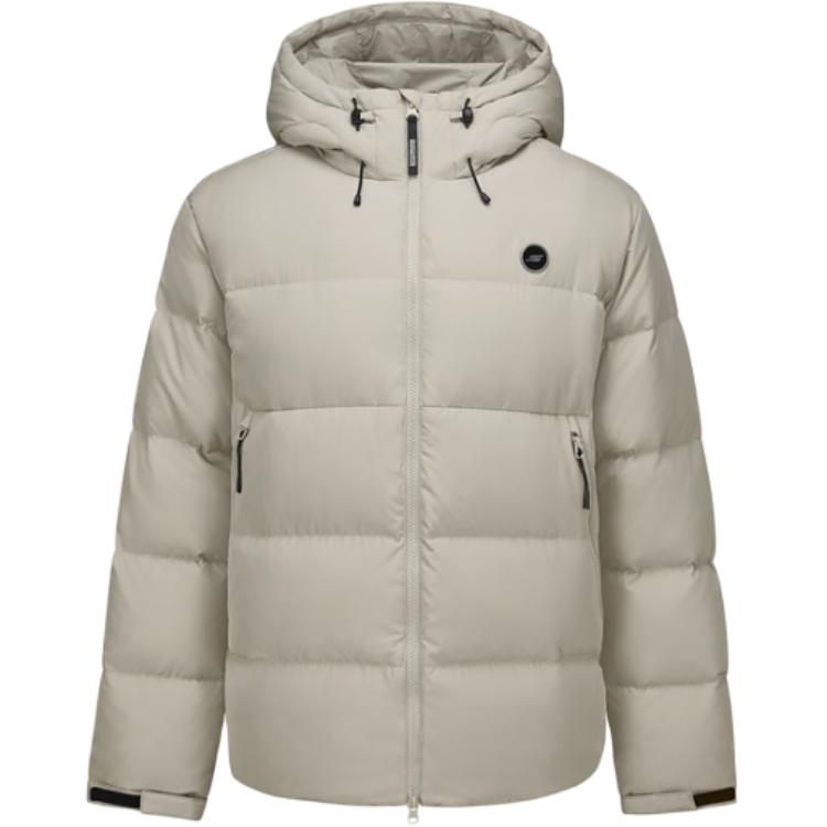 

Мужская пуховая куртка Skechers, светло-серый