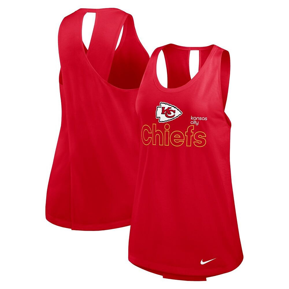 

Женская красная майка Nike Kansas City Chiefs Performance, цвет Chf Red