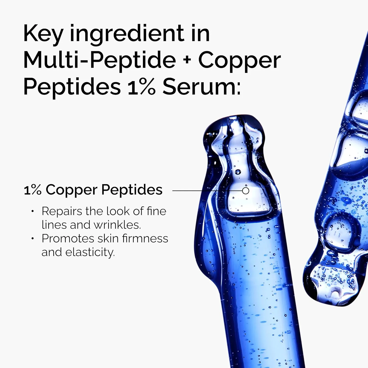 Сыворотка The Ordinary — Multi-Peptide + Copper Peptides %, GHK-Cu Anti-Aging Serum для борьбы с мелкими морщинами, 29.6 мл — фото 2