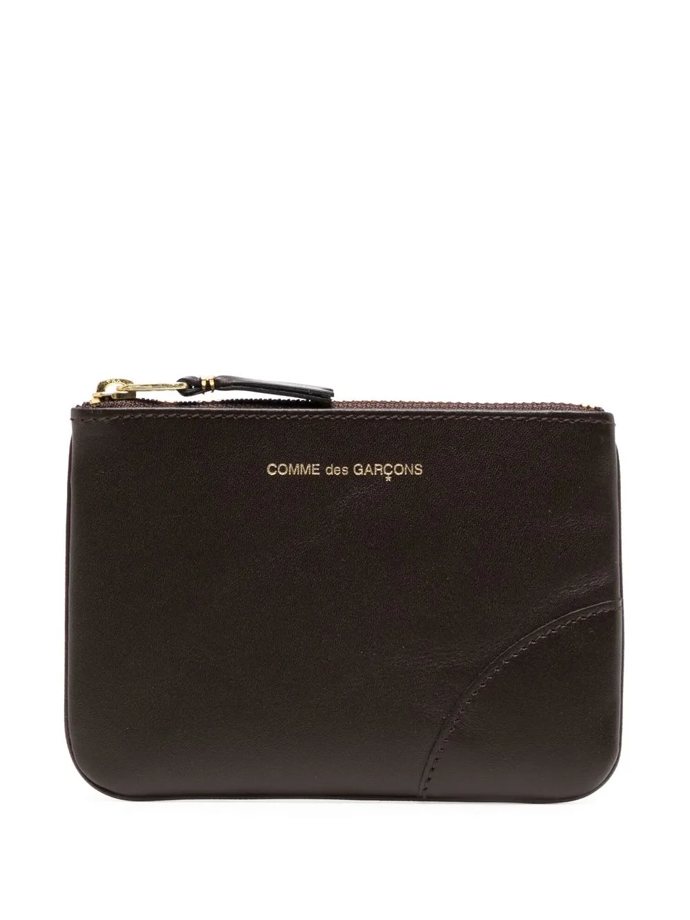 

Кошелек на молнии Comme Des Garçons Wallet, коричневый