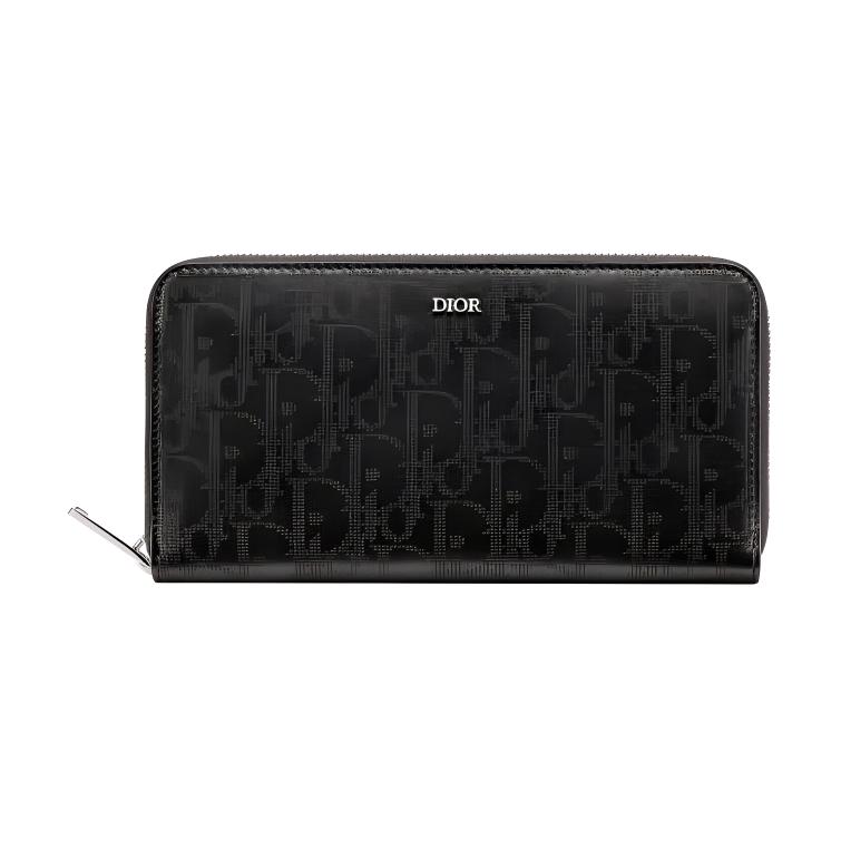 

Dior Кошелек из коровьей кожи, унисекс, черный