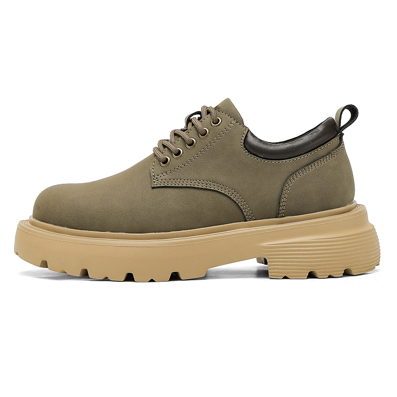 Dunnu Мужские повседневные кеды низкие хаки, цвет Khaki — фото 4