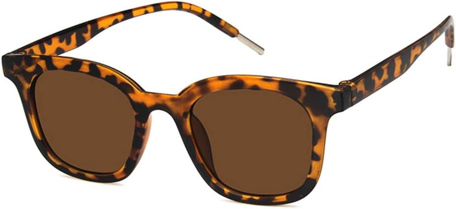 

Солнцезащитные очки Shiratori унисекс, модные, ярко-черные, серые, для отдыха и путешествий, прямоугольные, неполяризованные, с защитой от УФ-излучения UV400, Leopard Brown