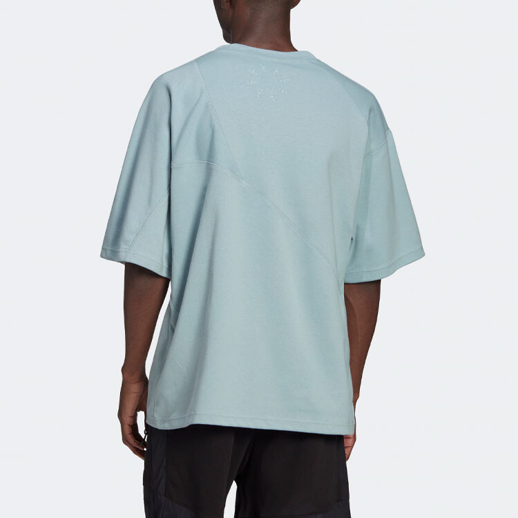 Футболка мужская ADICOLOR TRICOT INTERLOCK пыльно-зеленая Adidas Originals, зеленый — фото 3