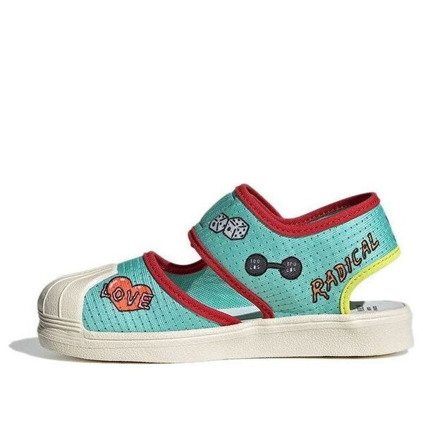 

Сандалии оригиналы superstar 360 sndl c primeblue Adidas, синий