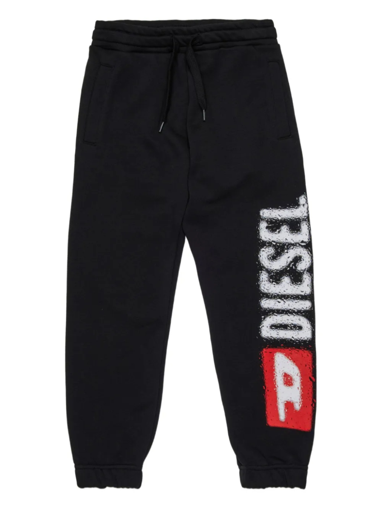 

Спортивные брюки с логотипом Diesel Kids, черный