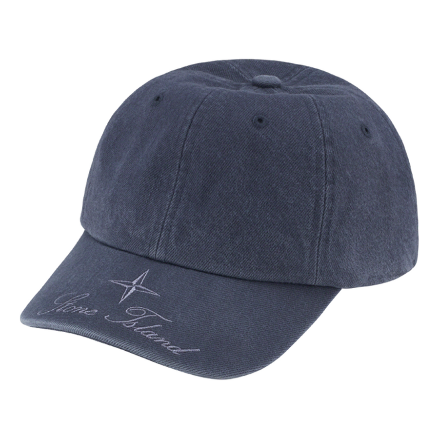 

Бейсболка Supreme FW23 Week 10 STONE ISLAND Twill 6-Panel Cap 'Navy', темно-синий