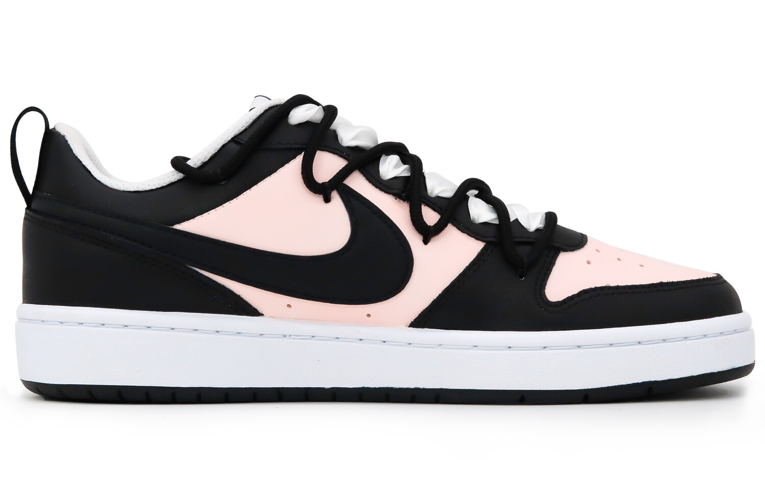 

Кроссовки Nike Court Borough Series Skateboard Shoes Women's Low-Top Black Pink