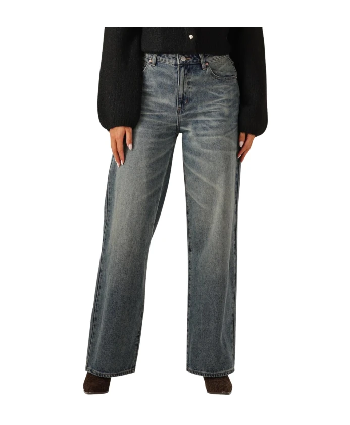 

Джинсы Lindsey средней ширины синего цвета Abrand Jeans, синий