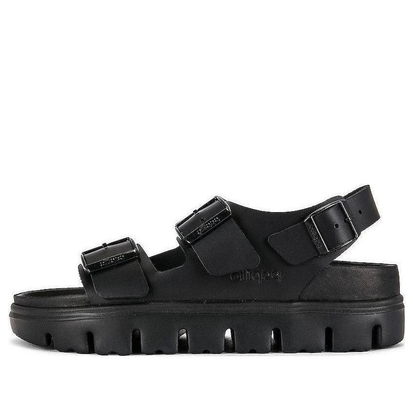 Сандалии (WMNS) Birkenstock Milano Chunky Leather 'Black'