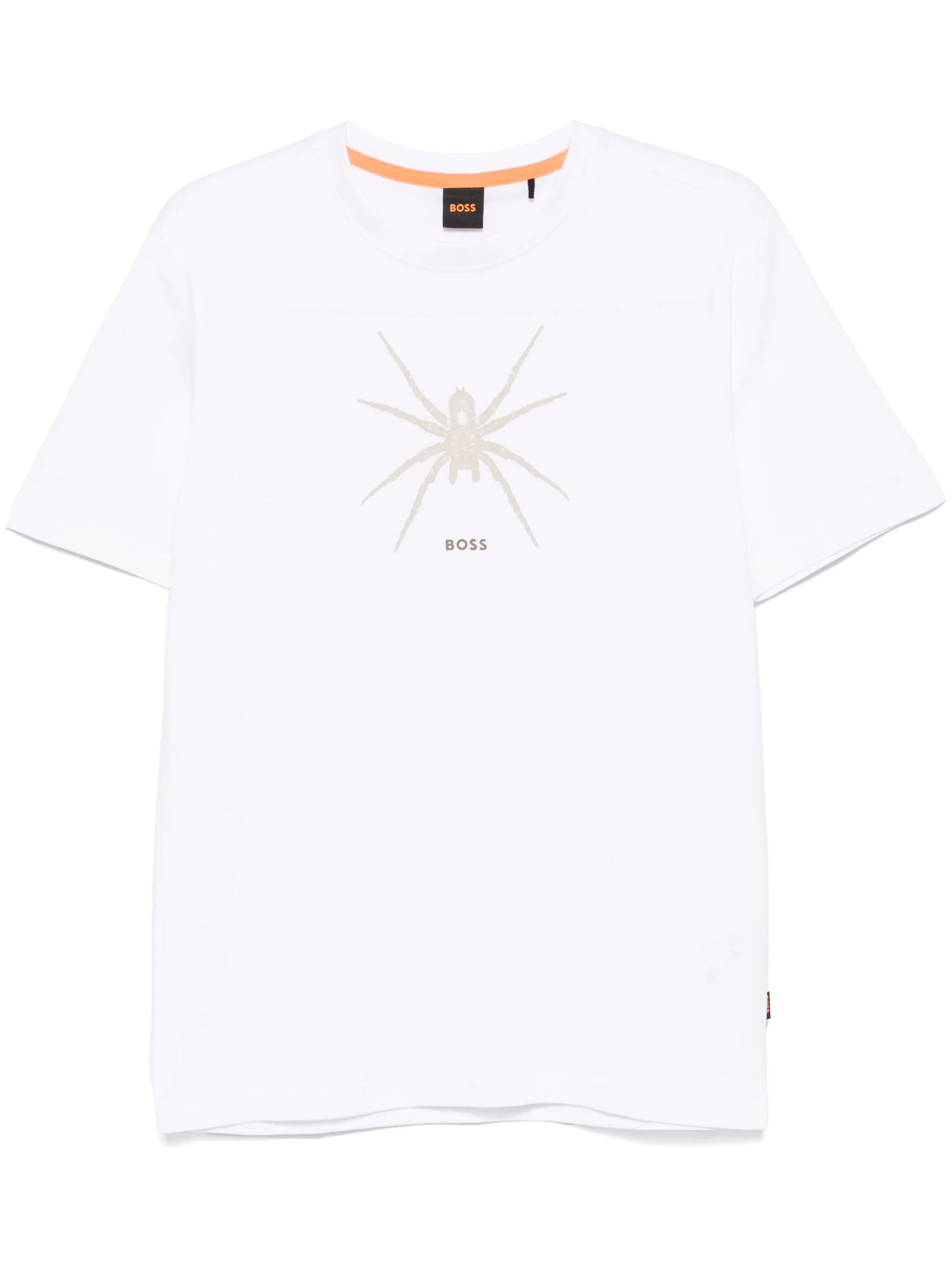 

Футболка с принтом Boss, белый