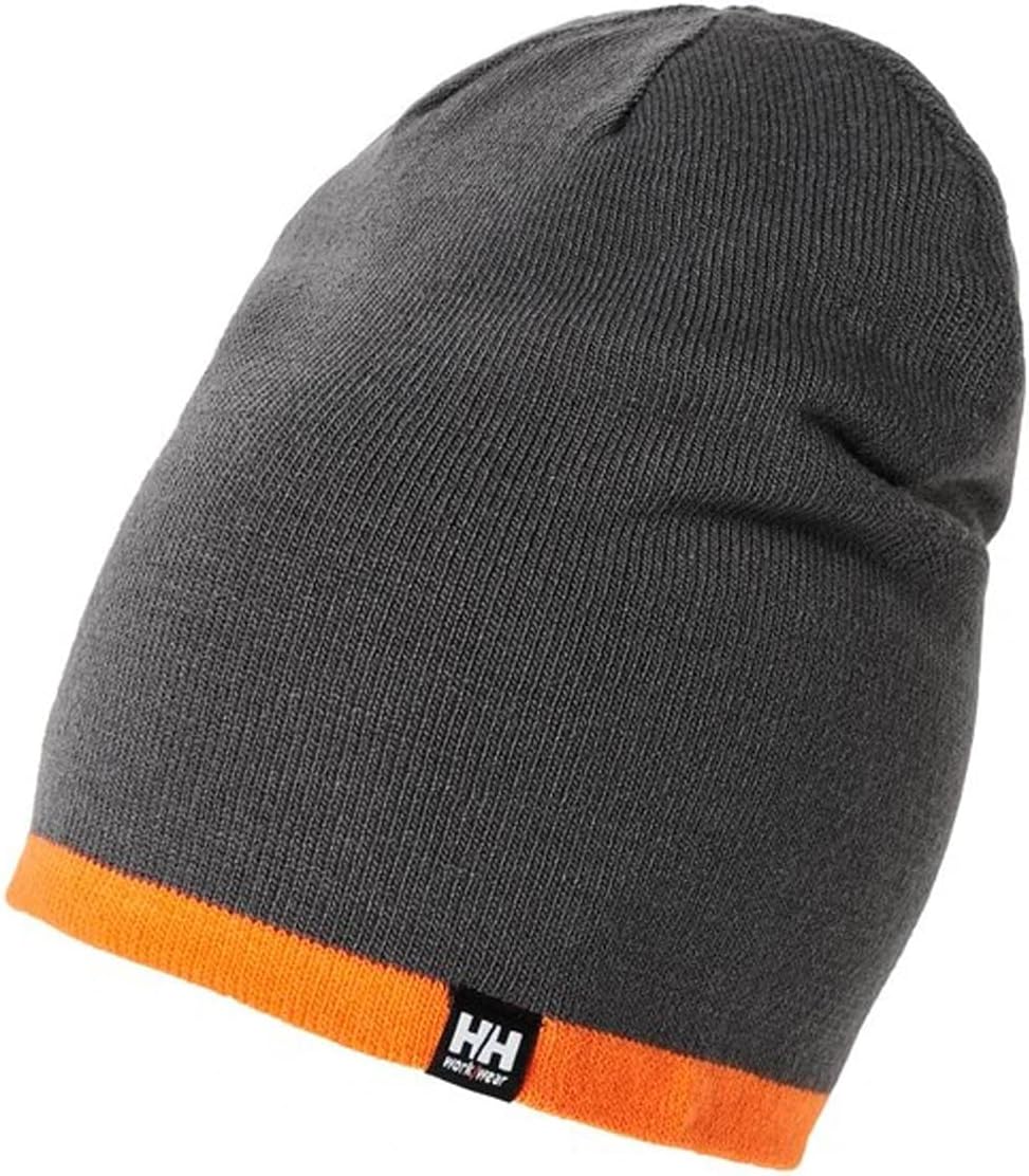 

Классическая двусторонняя шапка-бини унисекс Helly-Hansen Workwear Helly Hansen, 970 Dark Grey/Orange