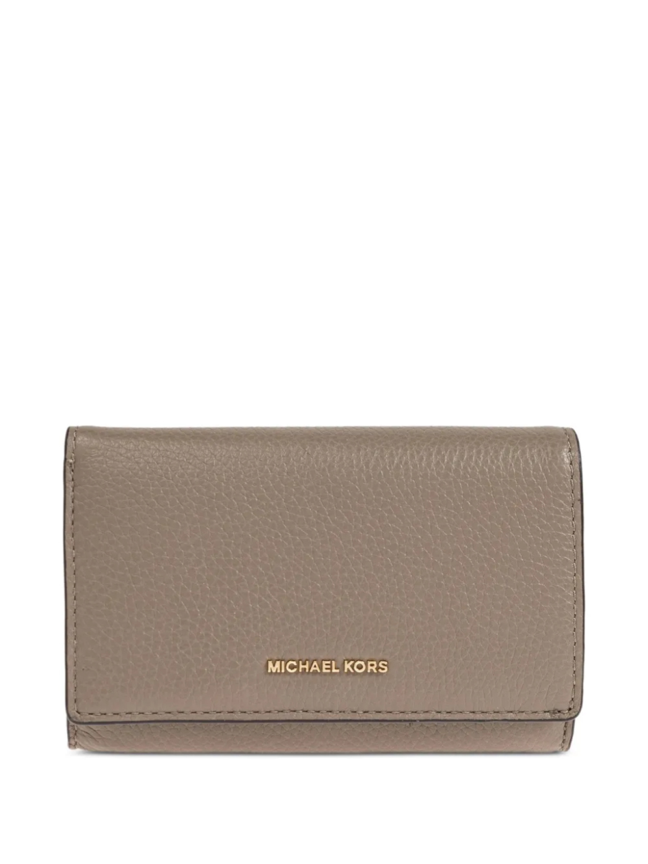 

Кожаный кошелек Michael Michael Kors, коричневый