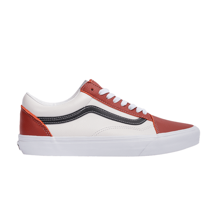 

Кроссовки Vans Old Skool 'White Sport Red Black', красный