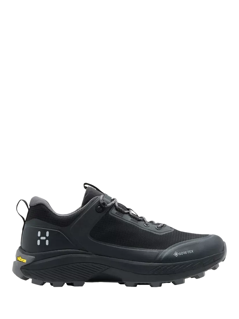 Мужские низкие походные кроссовки LIM Horizon Hike GTX, цвет черный/магнетит Haglöfs
