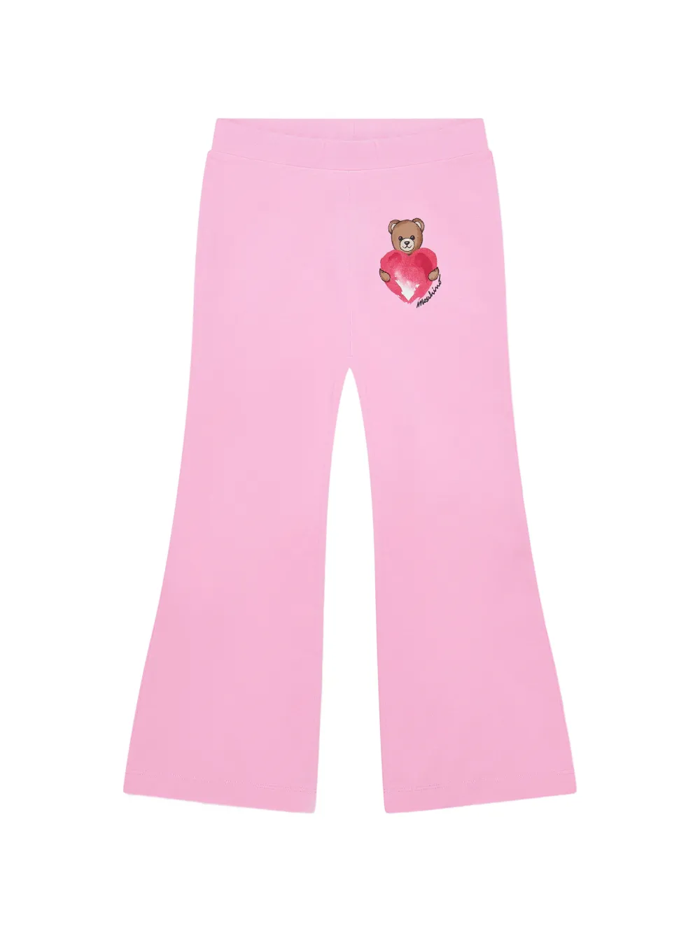 Комплект с брюками с принтом мишки Moschino Kids, белый — фото 3