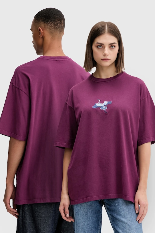 

Хлопковая футболка Kaotiko, фиолетовый